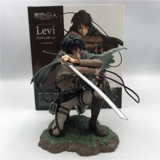Levi Ackerman Figurine, Attack On Titan Figure, Shingeki no Kyojin Anime Gifts and Merchandise