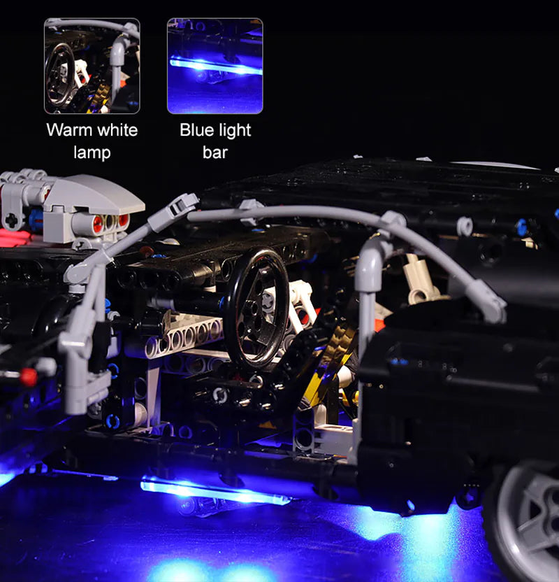 LEGO Dom's Dodge Charger #42111 Light Kit