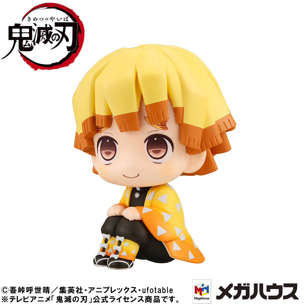 Lookup Demon Slayer Zenitsu Agatsuma Smile Ver. - Kimetsu no Yaiba Sitting Figure