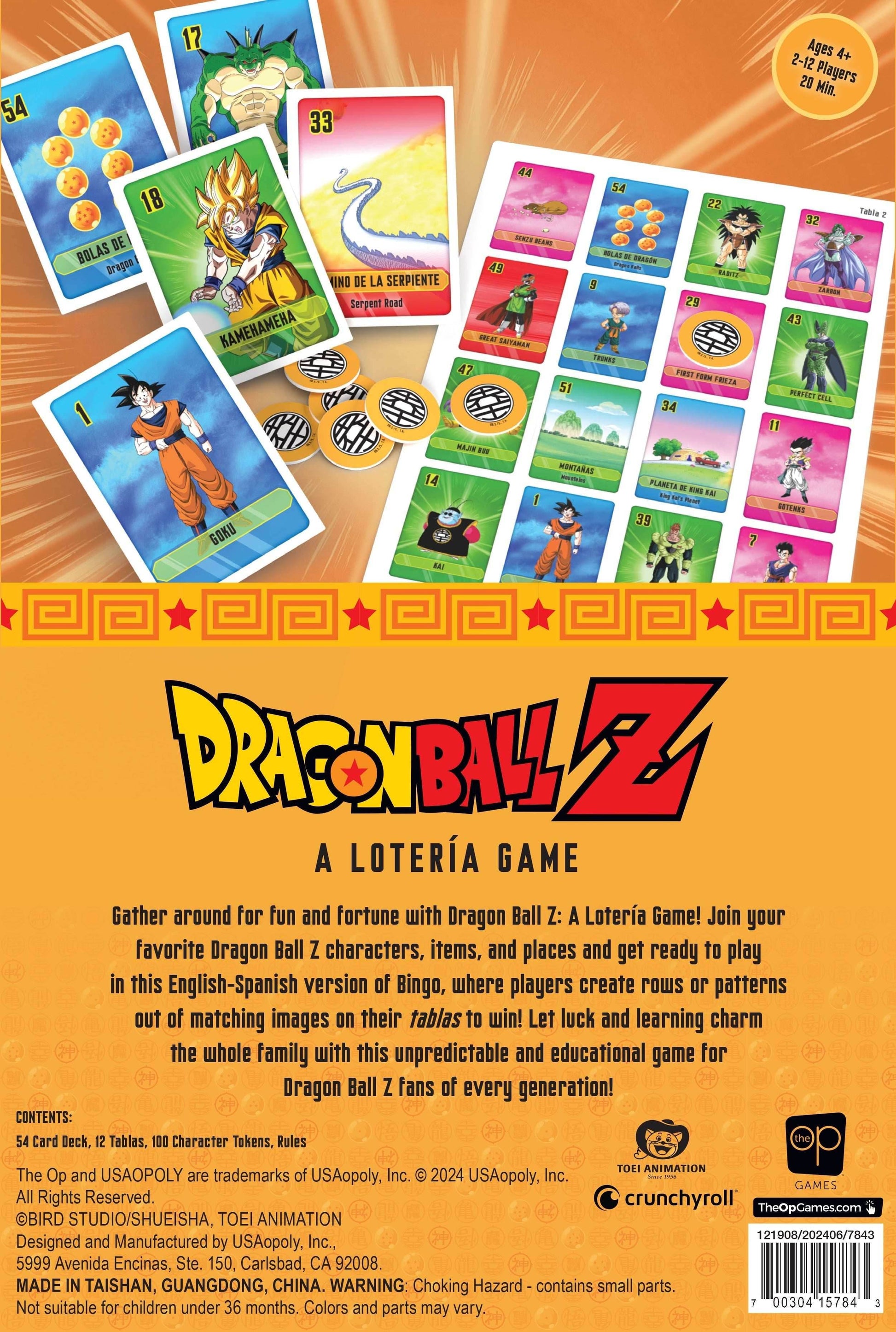 Lotería: Dragon Ball Z - 