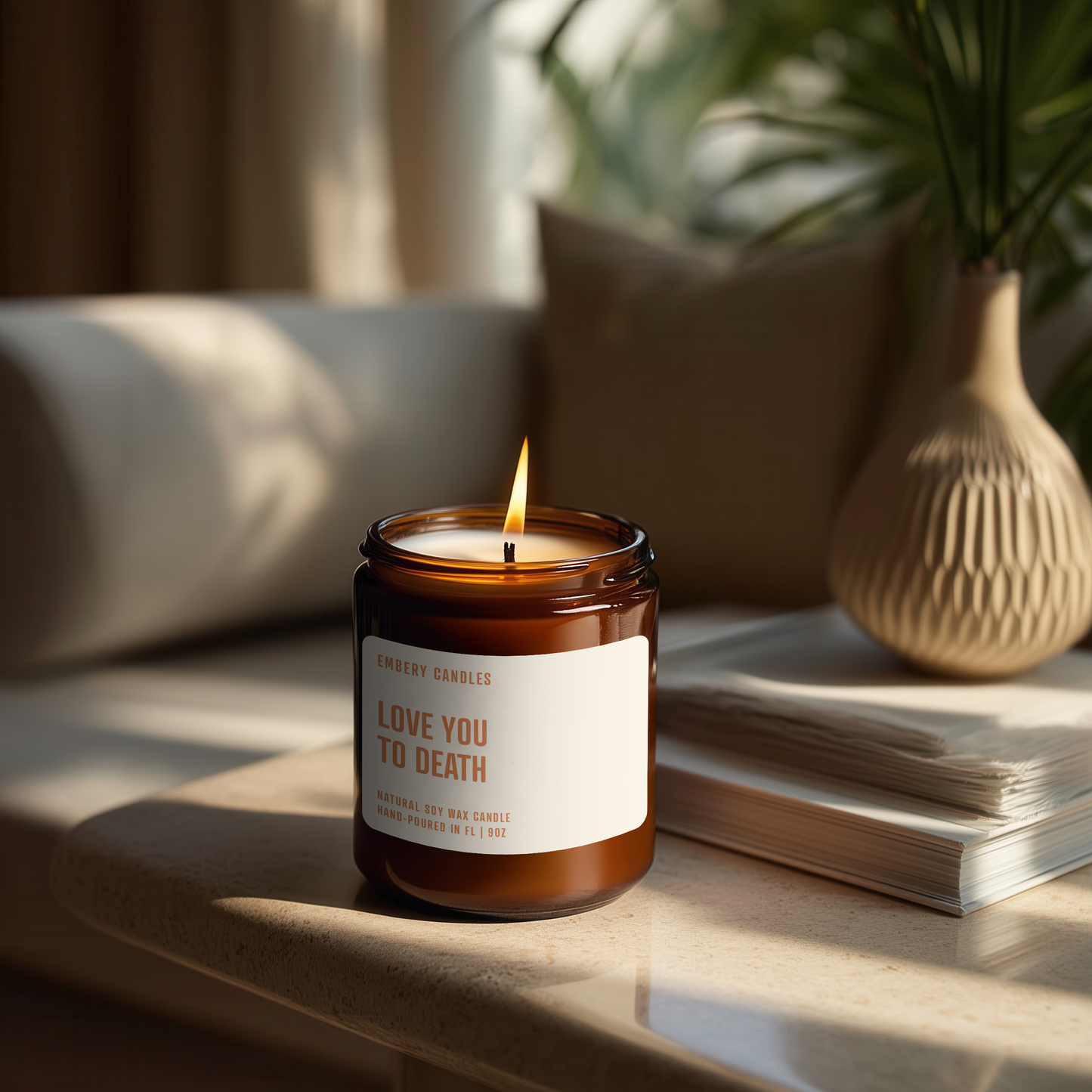 Love You To Death | Soy Wax Scented Candle