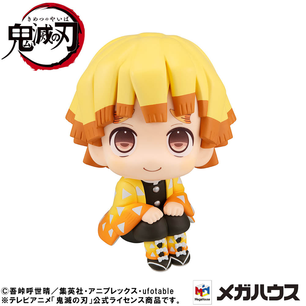 Lookup Demon Slayer Zenitsu Agatsuma Smile Ver. - Kimetsu no Yaiba Sitting Figure