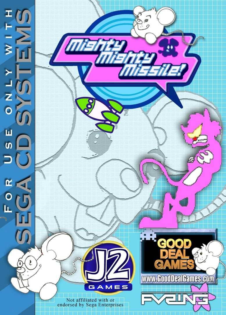 Mighty Mighty Missile (Sega CD) - Game Only