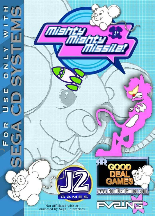 Mighty Mighty Missile (Sega CD) - Game Only