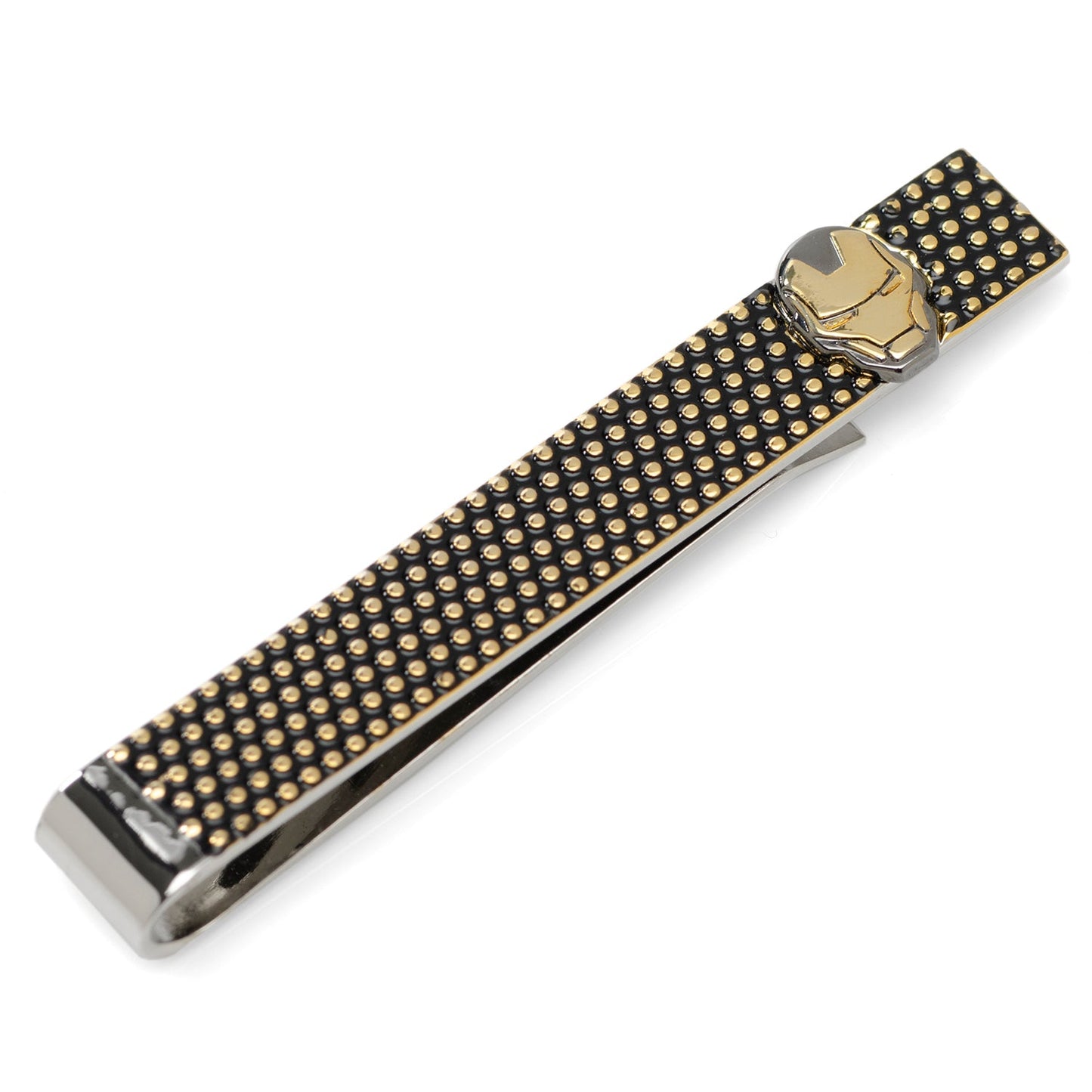 Marvel Iron Man "I Love You 3000" Textured Hidden Message Tie Bar