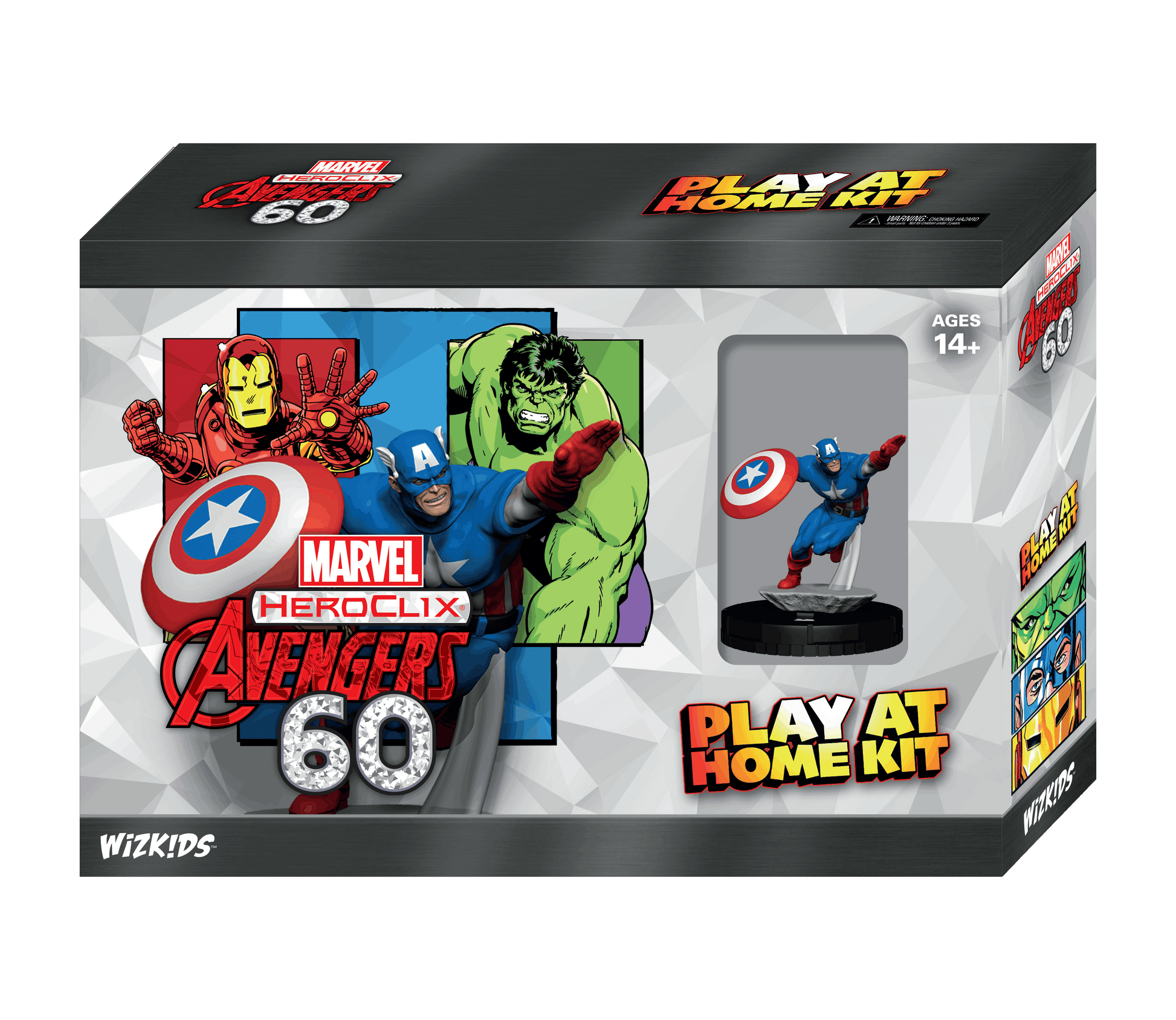 HeroClix: Avengers 60th Anniversary Play at Home Kit - Captain America - 