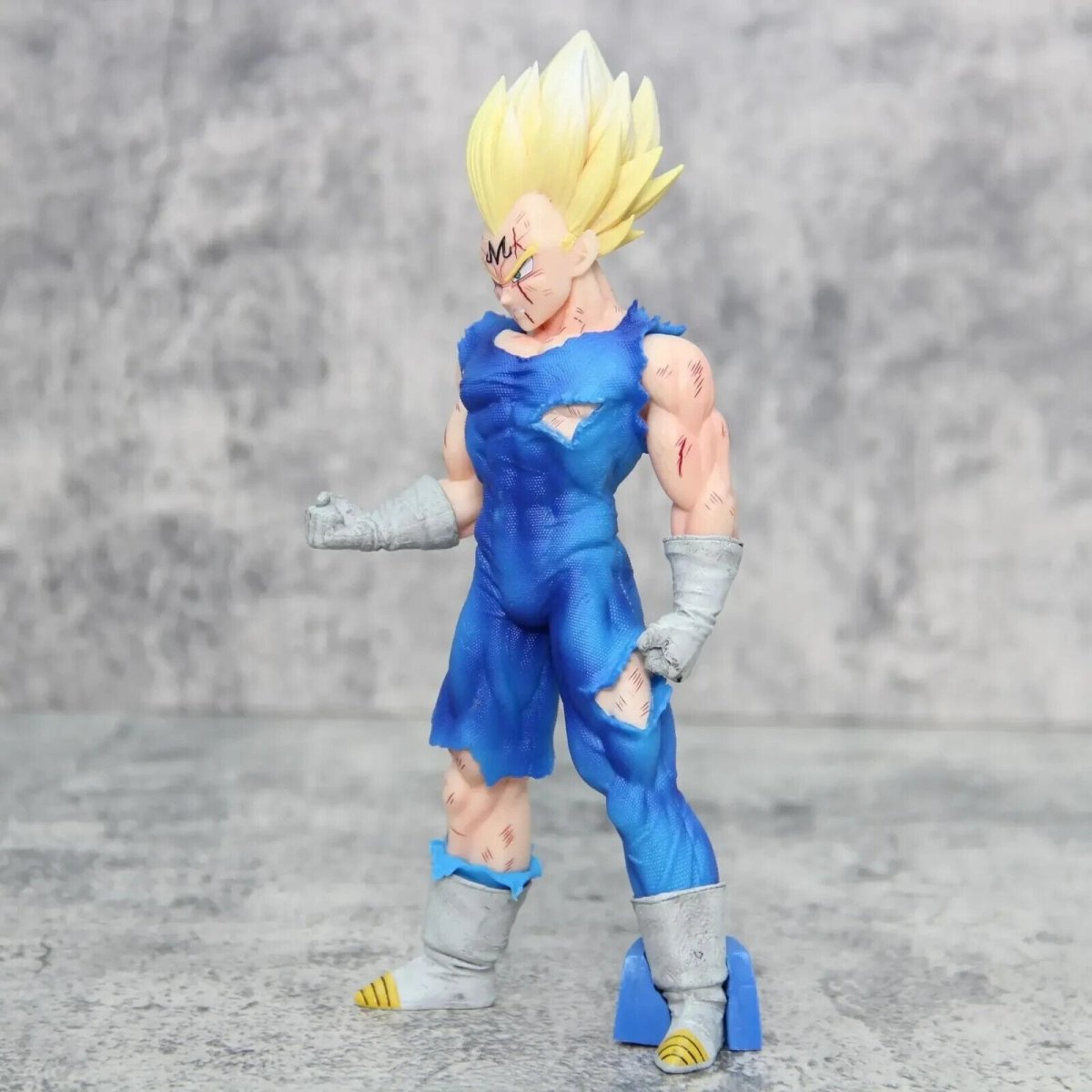 Majin Vegeta Dragon Ball Z Figure, Dragon Ball Super Saiyan Blue Figurine, Anime Collectibles 8 in