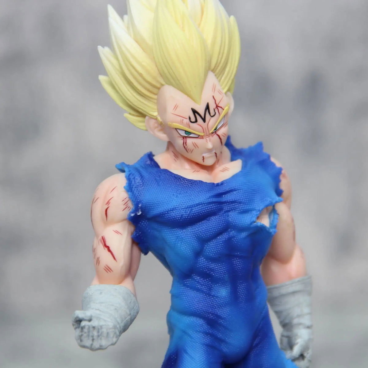 Majin Vegeta Dragon Ball Z Figure, Dragon Ball Super Saiyan Blue Figurine, Anime Collectibles 8 in