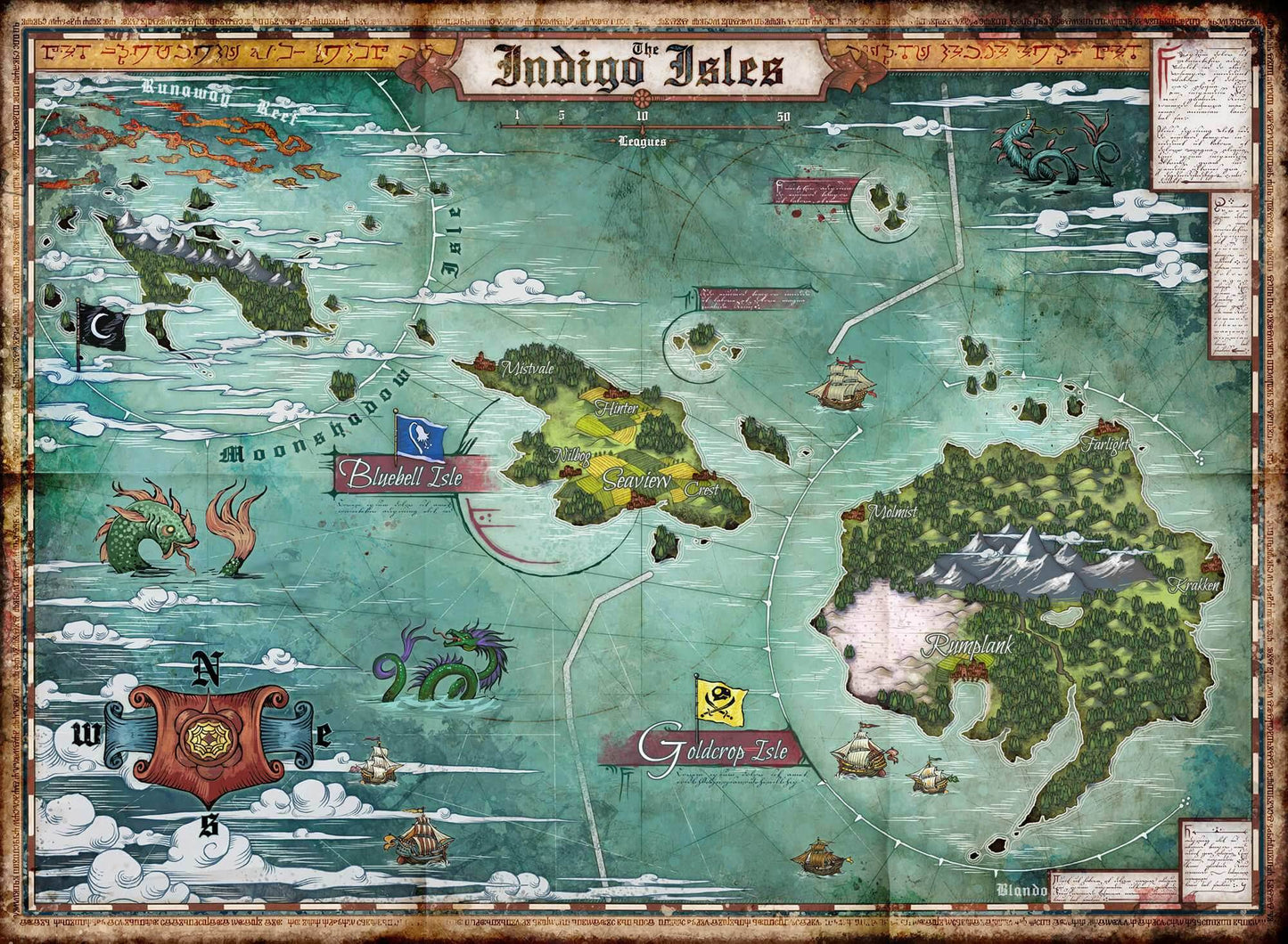 Jewel of the Indigo Isles PDF - Pathfinder 2nd Edition / PDF