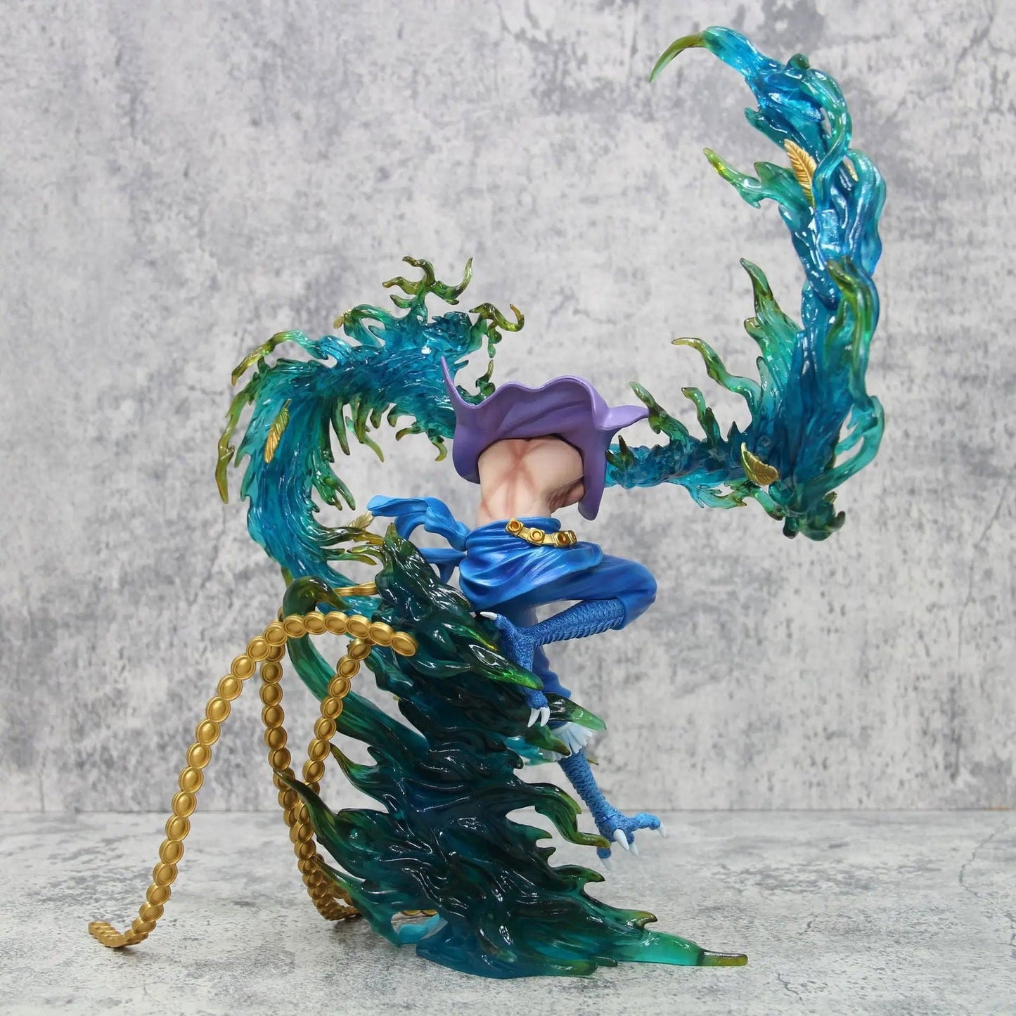 Marco the Phoenix Anime Figurine, One Piece Figures Action Toys Flying Marco PVC 33 cm