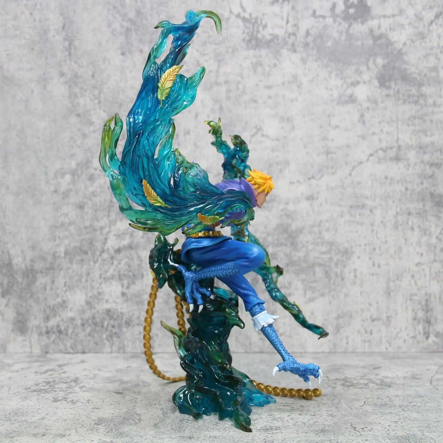 Marco the Phoenix Anime Figurine, One Piece Figures Action Toys Flying Marco PVC 33 cm
