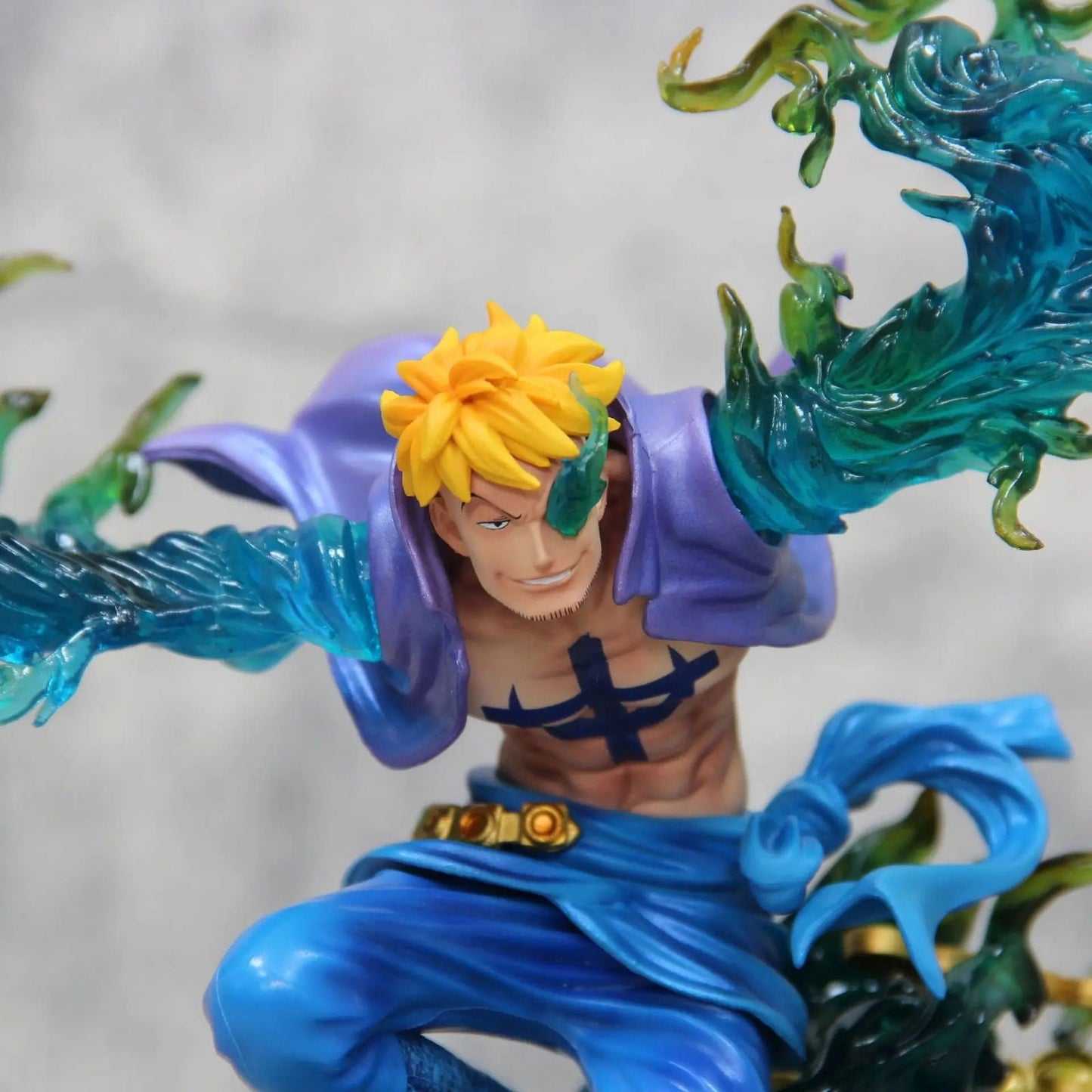 Marco the Phoenix Anime Figurine, One Piece Figures Action Toys Flying Marco PVC 33 cm
