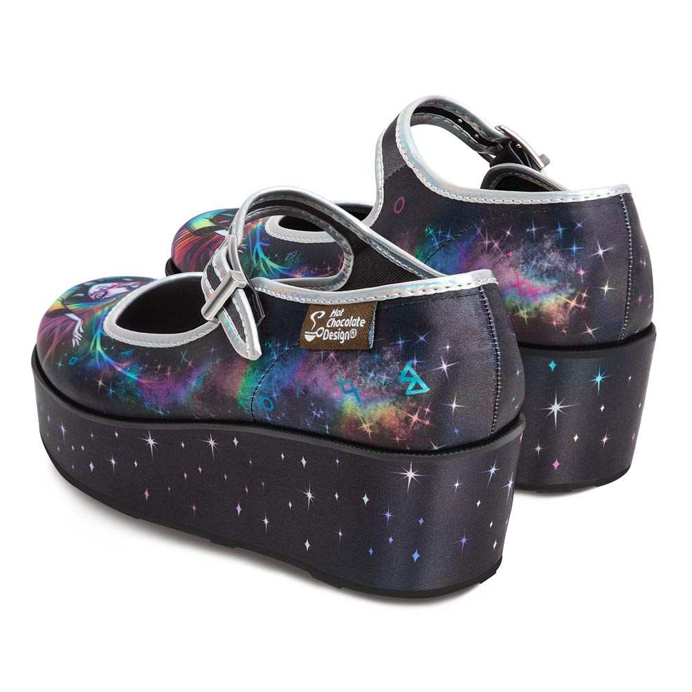Chocolaticas® Pagan Spirit Women's Mary Jane Platform - 