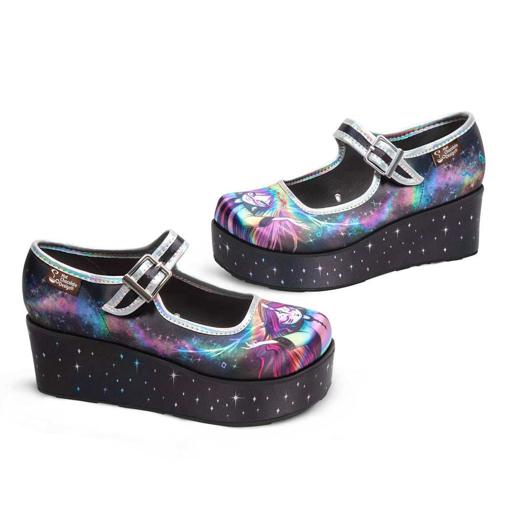 Chocolaticas® Pagan Spirit Women's Mary Jane Platform - 