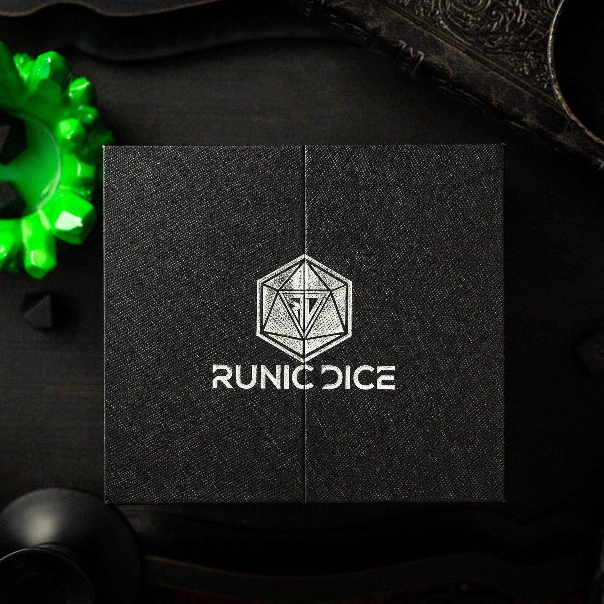 Massive Green Skull Liquid Core 95MM Chonk Handmade Resin Dice And Box - Only 1 D20