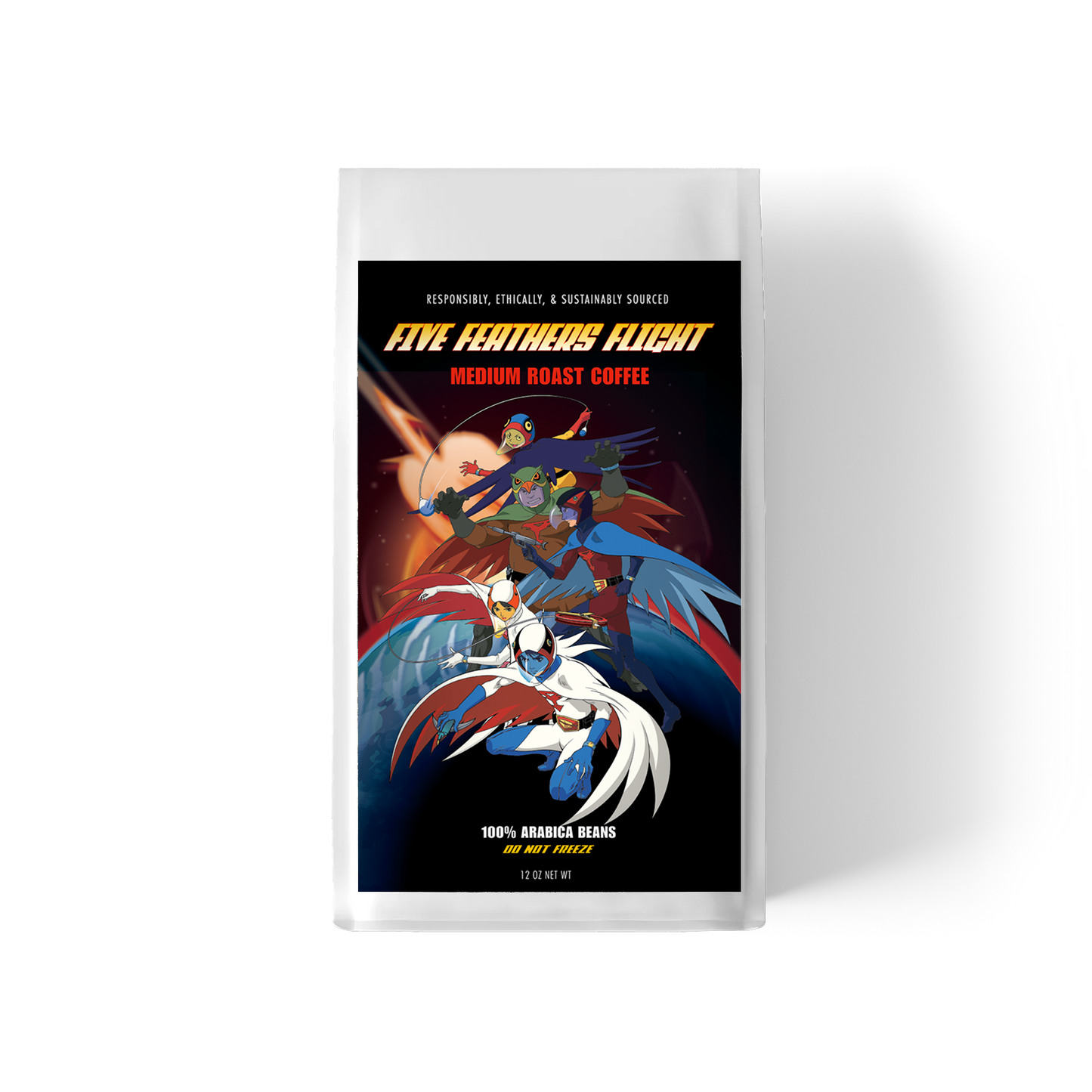 Five Feathers Flight : Medium Roast Coffee