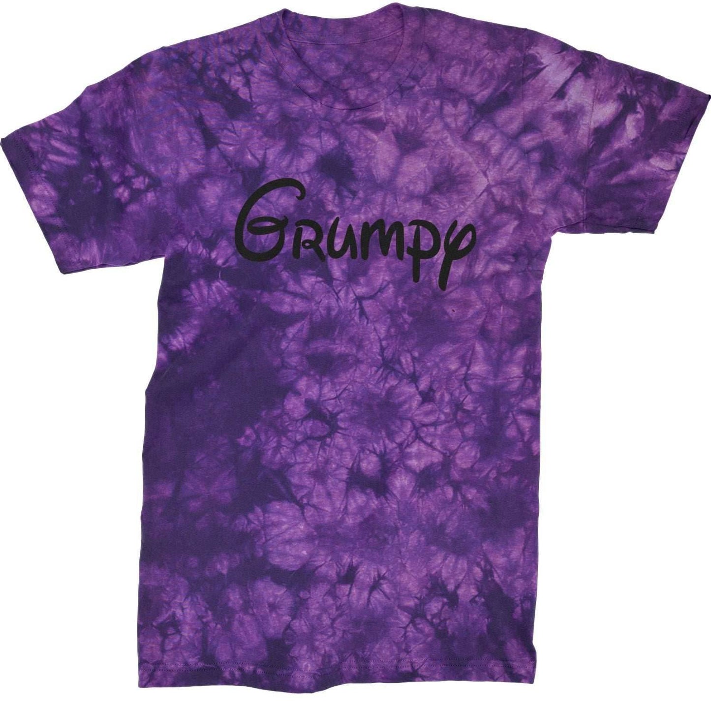 Grumpy - 7 Dwarfs Costume Mens T-shirt - Heather Grey / Mens Small
