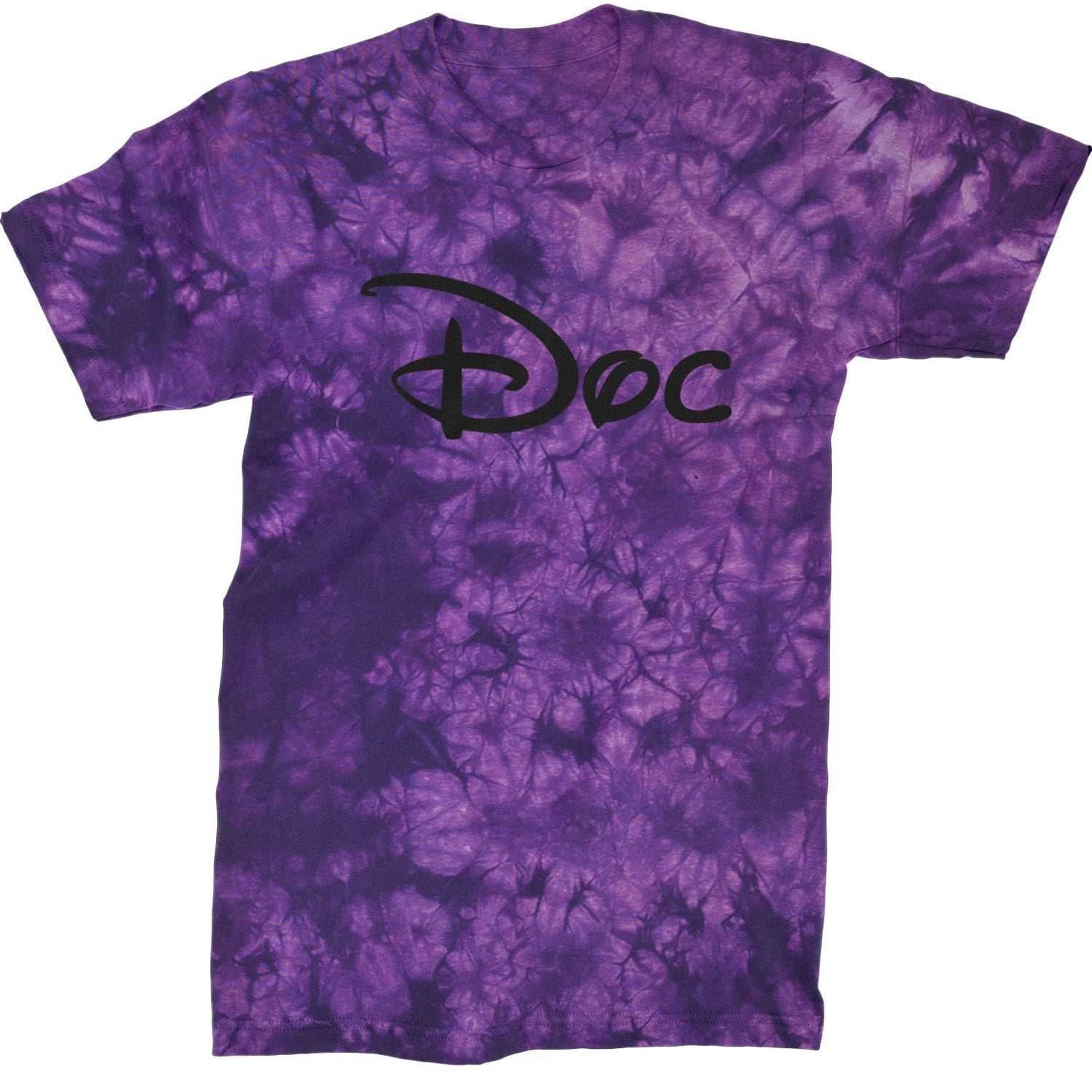Doc - 7 Dwarfs Costume Mens T-shirt - Heather Grey / Mens Small