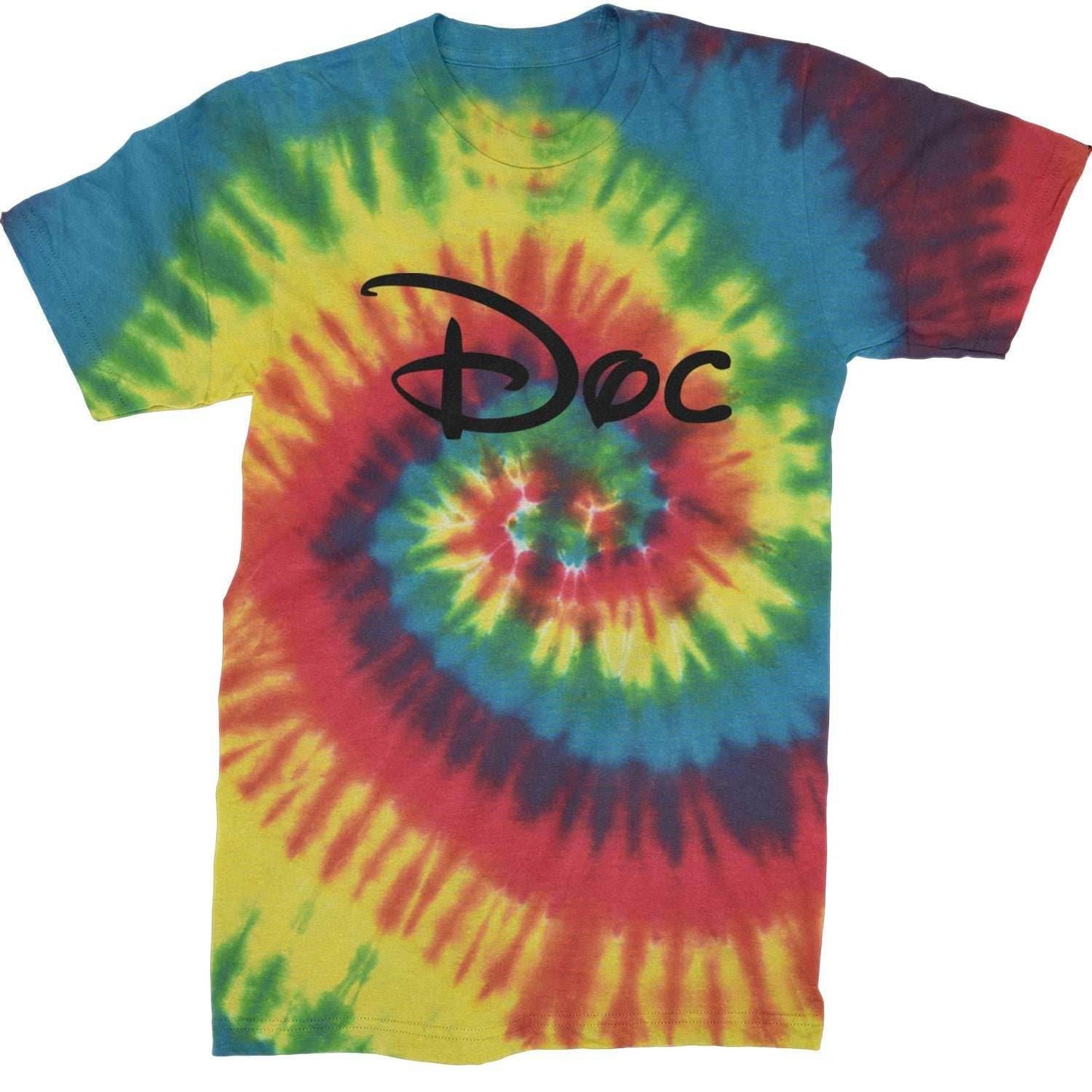 Doc - 7 Dwarfs Costume Mens T-shirt - Heather Grey / Mens Small