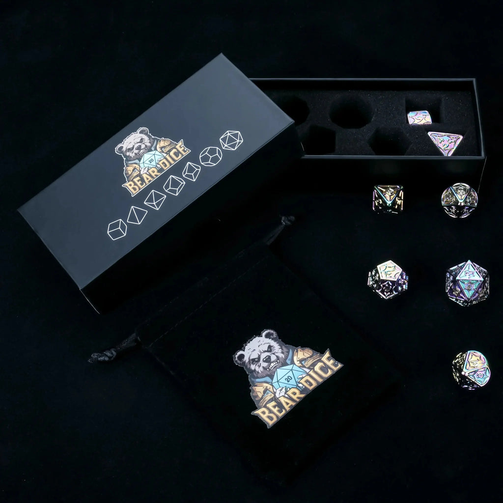 DND Dice-Interstellar Series Metal Dice Set