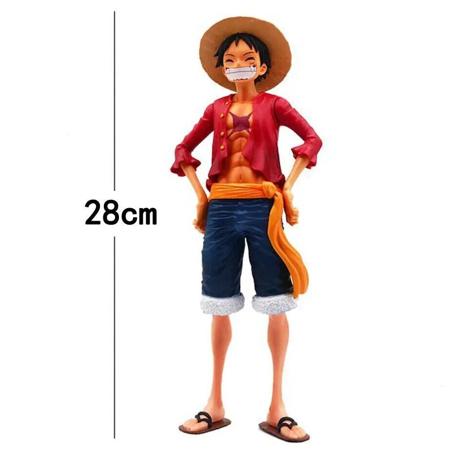 Monkey D. Luffy Anime Figurines, Strawhat Pirates Gomu Gomu No Mi One Piece Figures