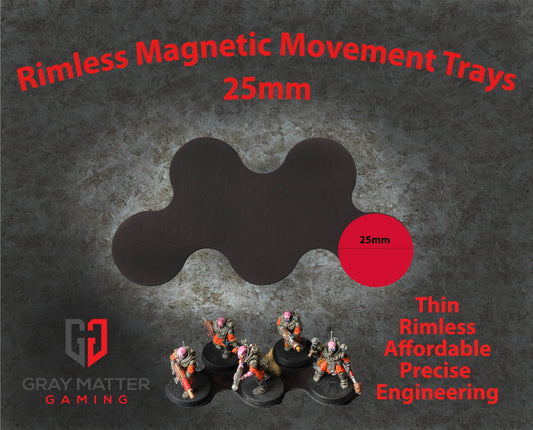 Horde Collection (Set of 5) 25mm Staggered Magnetic Movement Tray - 