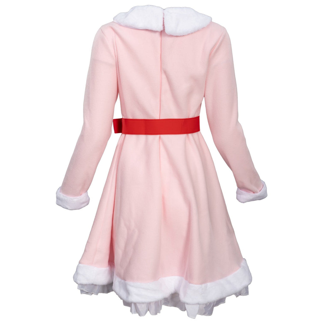 Mrs. Elf Pink Women's Deluxe Halloween Cosplay Costume Set
