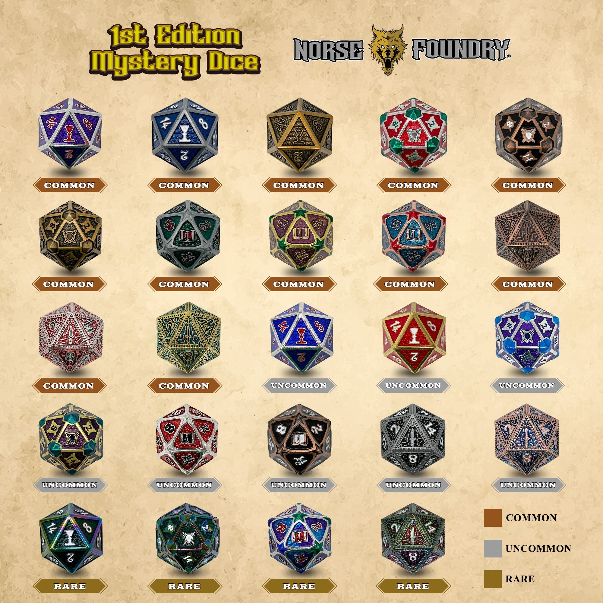 Mystery Dice 1st Edition