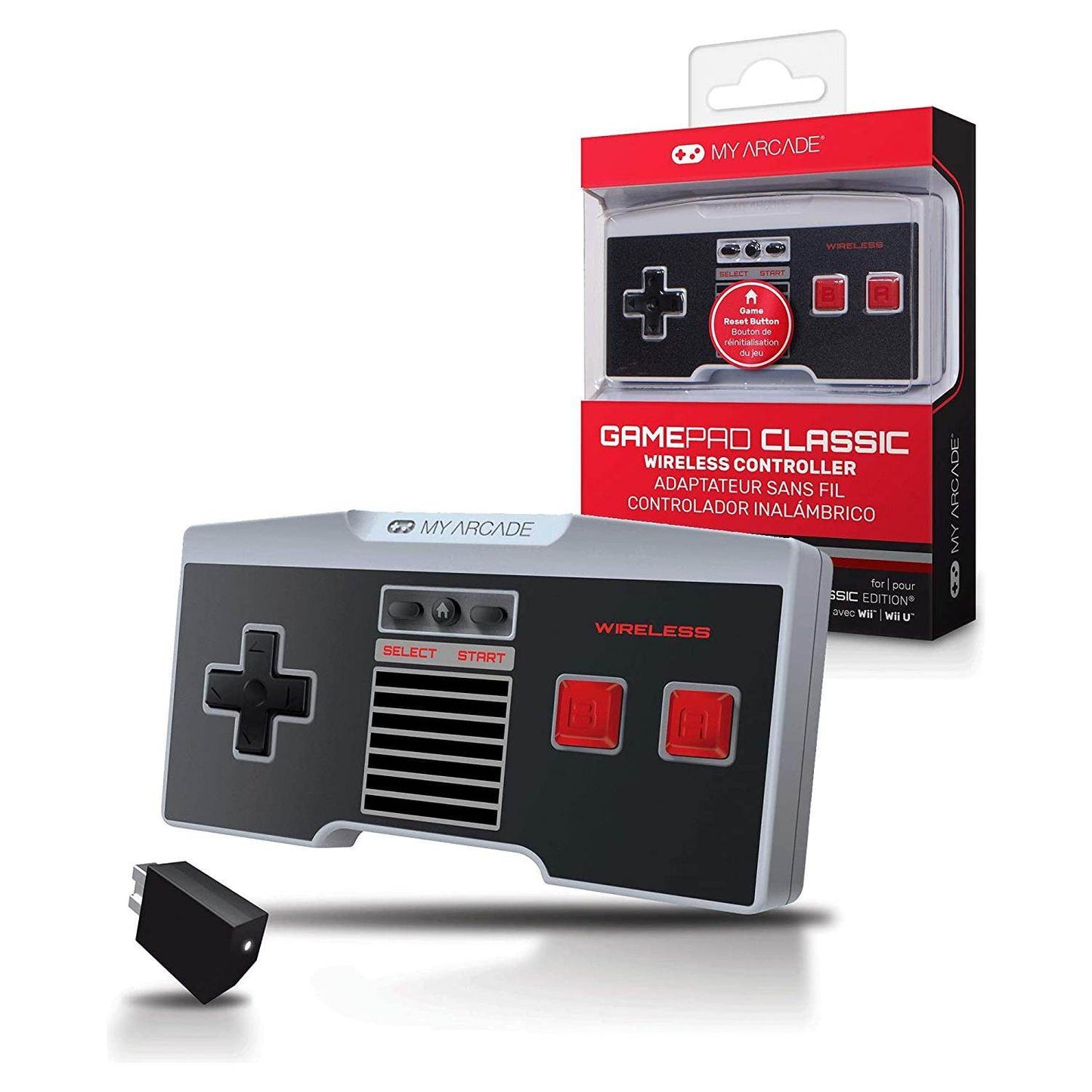My Arcade GamePad Classic - Wireless Game Controller - (NEW) - 