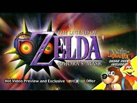 The Legend of Zelda: Majora's Mask Toy's R Us VHS (Nintendo 64) - Game Only