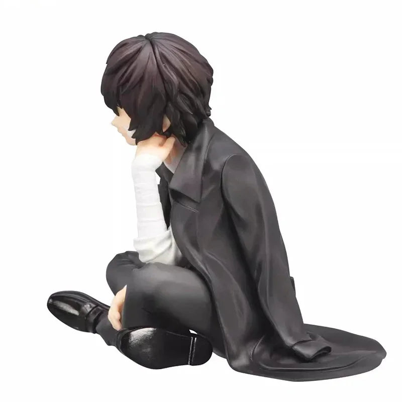 Nakahara Chuuya and Dazai Osamu Anime Figurine, Bungo Stray Dogs Action Figures PVC Statue 13 CM