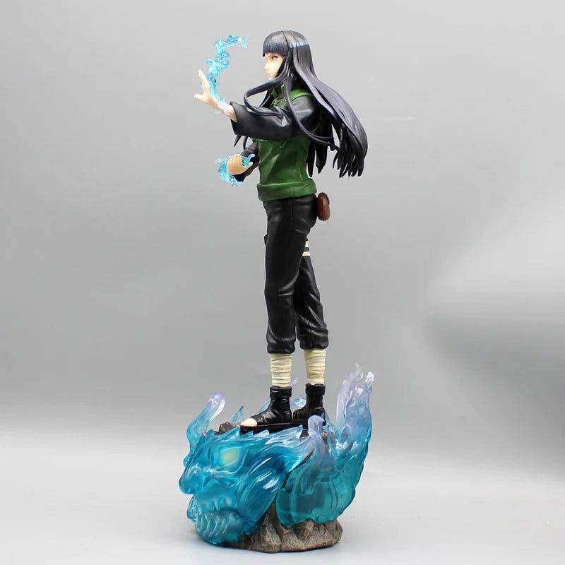 Naruto Shippuden Figures, Haruno Sakura and Hyuga Hinata Action Figures, PVC Anime Model Collection Statue Toys 34 cm