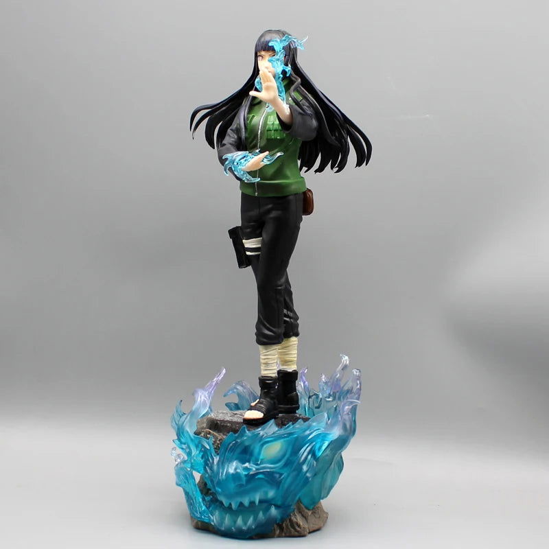 Naruto Shippuden Figures, Haruno Sakura and Hyuga Hinata Action Figures, PVC Anime Model Collection Statue Toys 34 cm