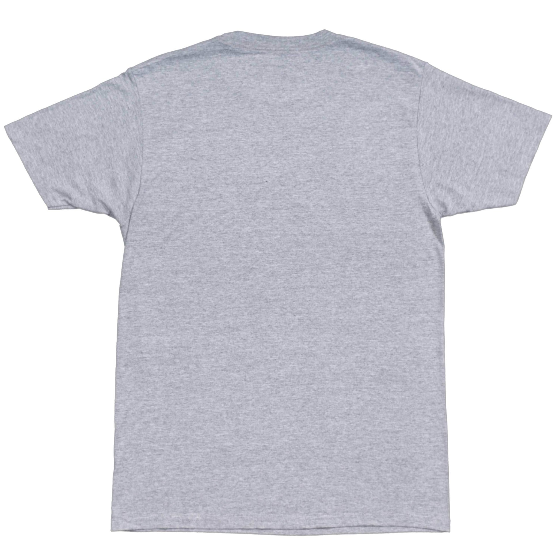 NASA Logo Men's Officially Licensed Short Sleeve Gray T-Shirt - S