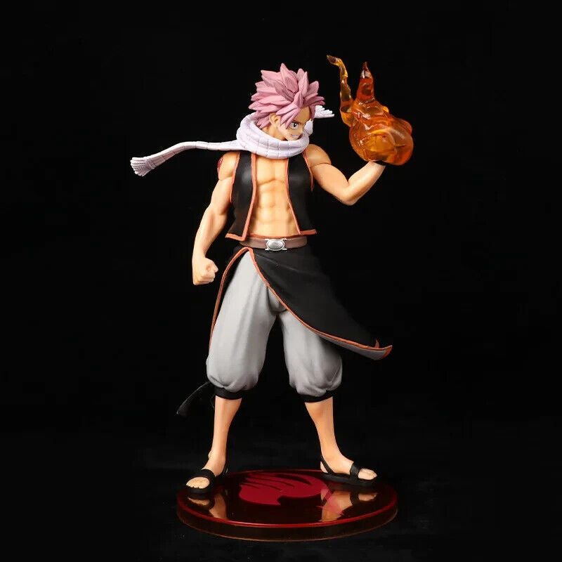 Natsu Dragneel Figure, Fire Dragon Slayer Figurine, Anime Gifts 23cm/9in
