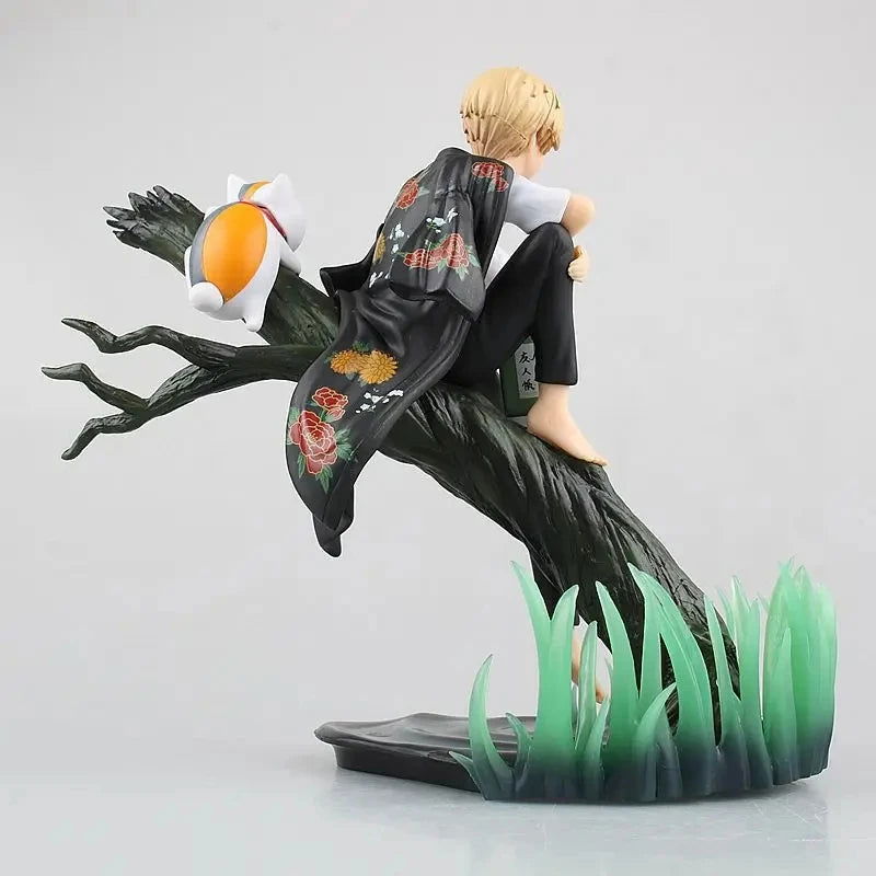 Natsume Yuujinchou with Nyanko Sensei Anime Figurines, Book of Friend Figures PVC Statue 17 CM