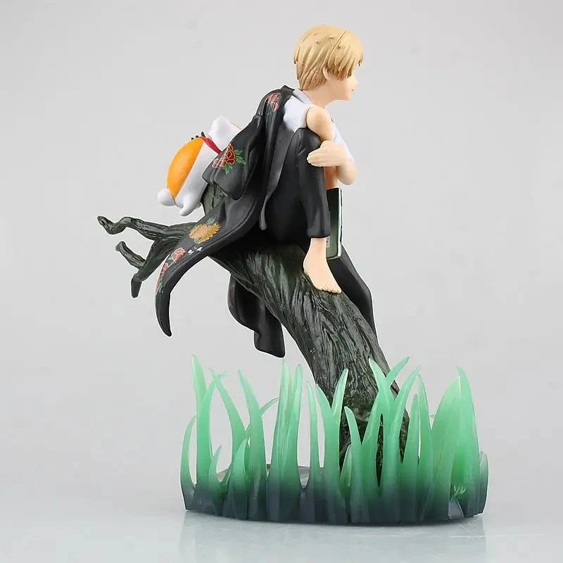 Natsume Yuujinchou with Nyanko Sensei Anime Figurines, Book of Friend Figures PVC Statue 17 CM