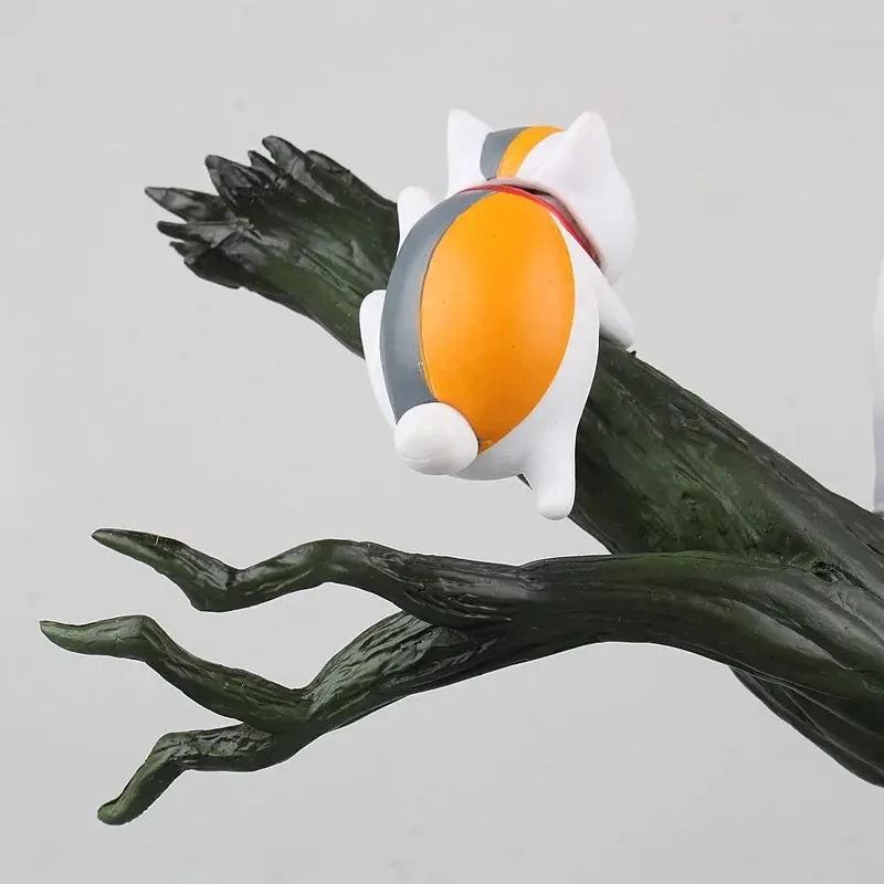 Natsume Yuujinchou with Nyanko Sensei Anime Figurines, Book of Friend Figures PVC Statue 17 CM