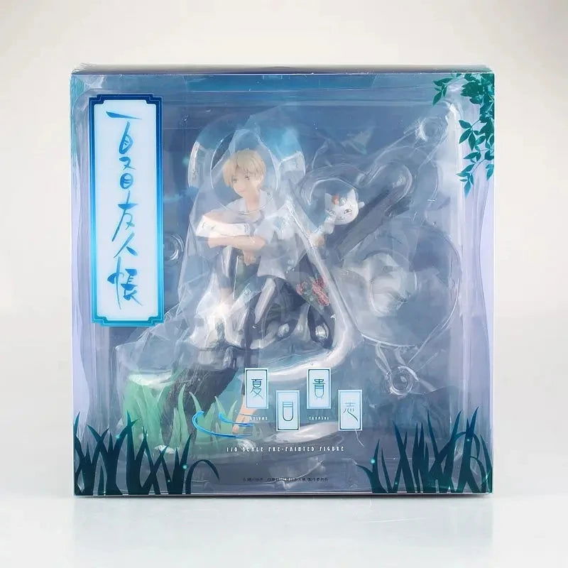 Natsume Yuujinchou with Nyanko Sensei Anime Figurines, Book of Friend Figures PVC Statue 17 CM