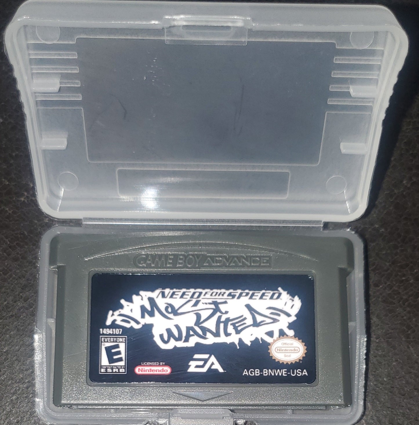Need for Speed Most Wanted GBA Video Game Boy Advance Nintendo