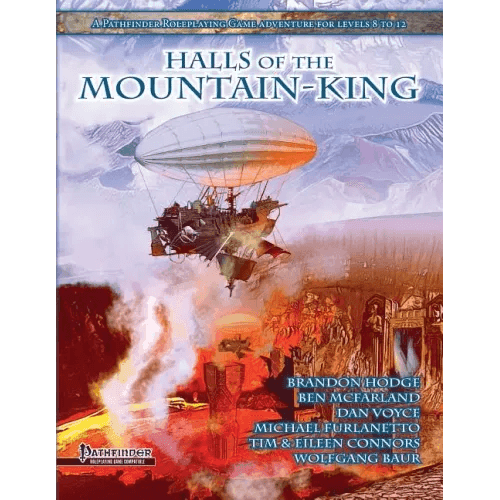 Halls of the Mountain King: Pathfinder Roleplaying Game Edition - Paperback - 
