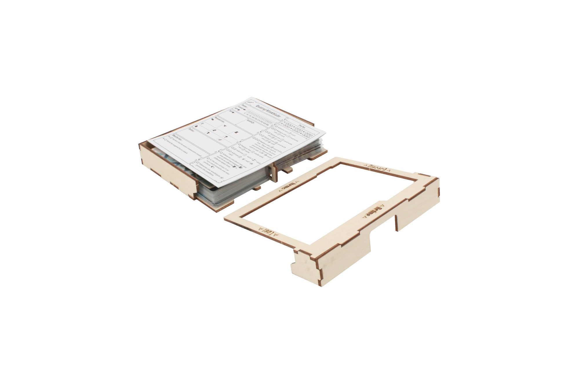 Frosthaven Compatible Game Organizer with Monster Tuck Boxes - 