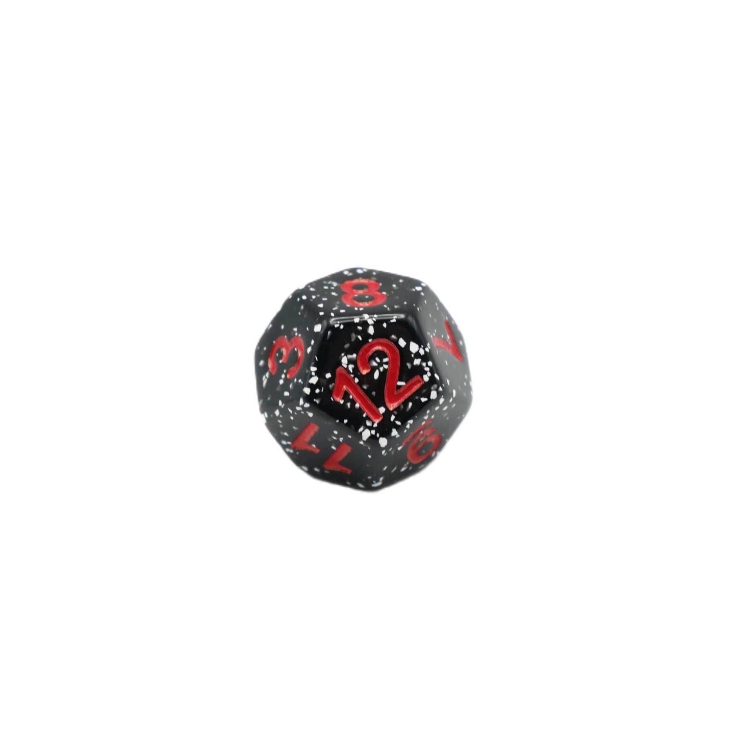 Obsidian Malphite - 7 Piece DnD Dice Set | Acrylic RPG Gaming Dice - 