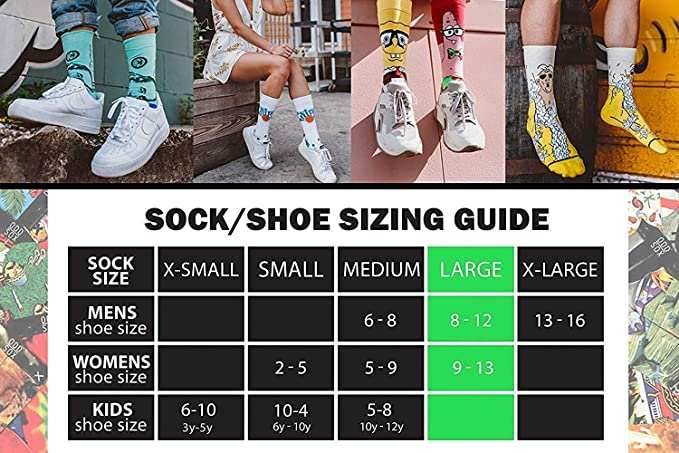 Odd Sox Teenage Mutant Ninja Turtles MIKEY LEO DONNIE RAPH Crew Socks - 