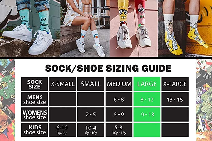 Men's Odd Sox SpongeBob Square Pants "Good Morning Krusty Krew!" Crew Socks