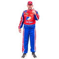Cal Naughton Driver Deluxe Jumpsuit and Hat Halloween Costume Cosplay