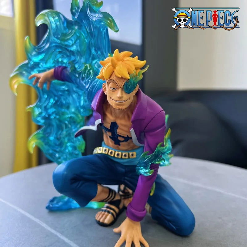 One Winged Immortal Phoenix Marco Anime Figure, One Piece Figurines Action PVC Gk 20CM