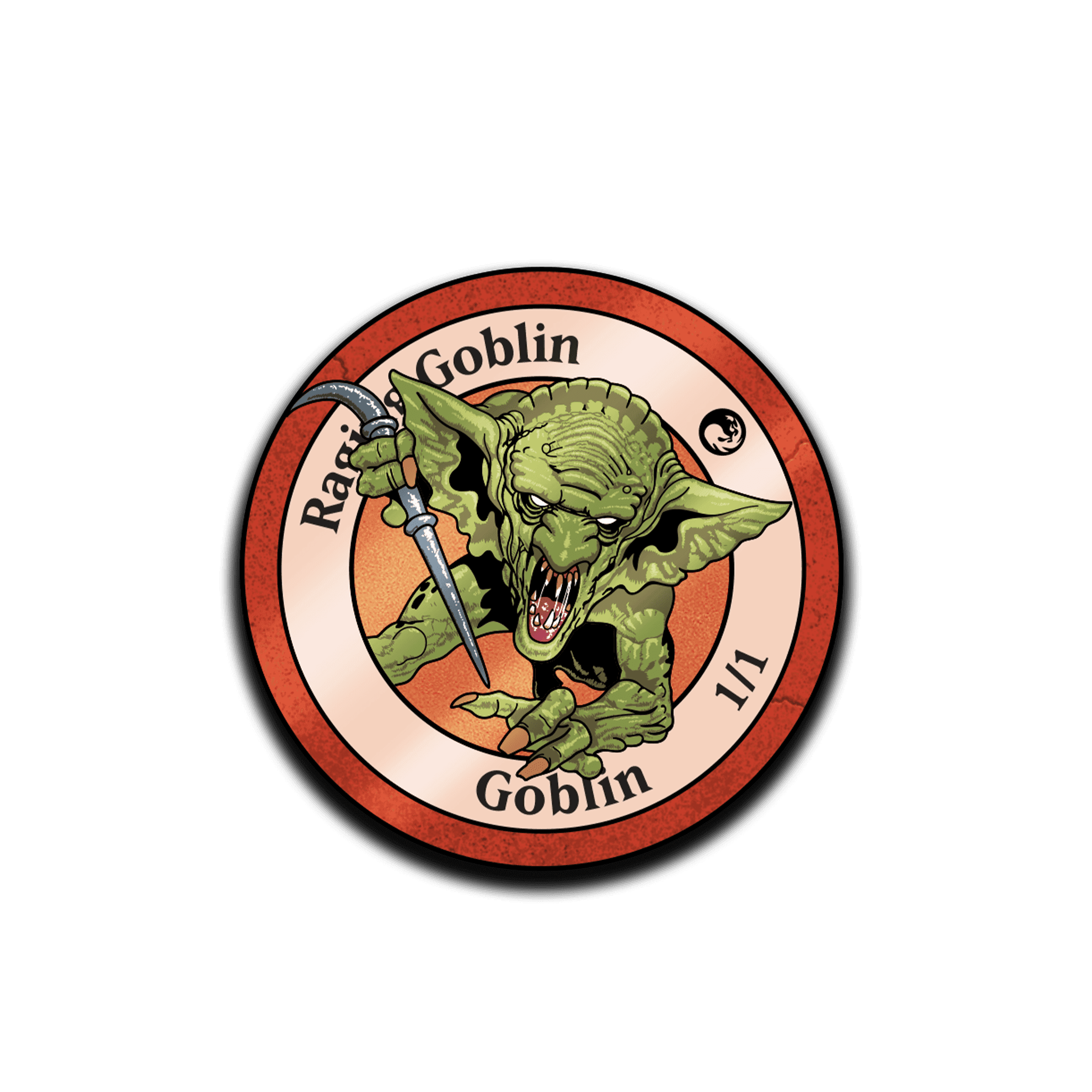 Magic: The Gathering - Raging Goblin (Snoddy) AR Pin - 