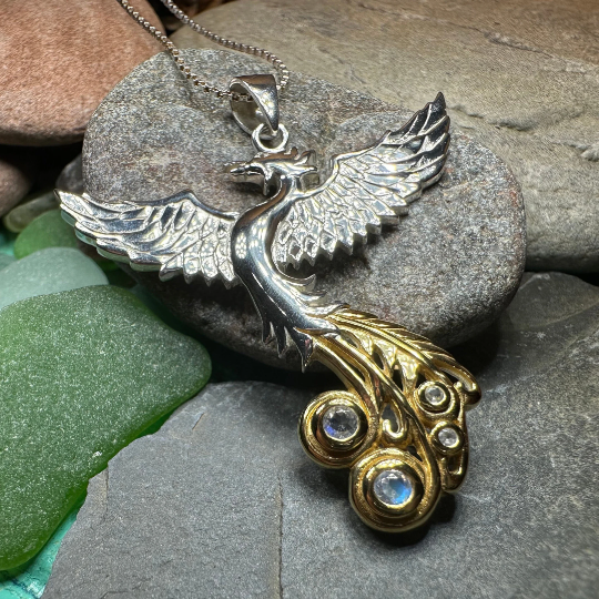 Phoenix Gemstone Necklace