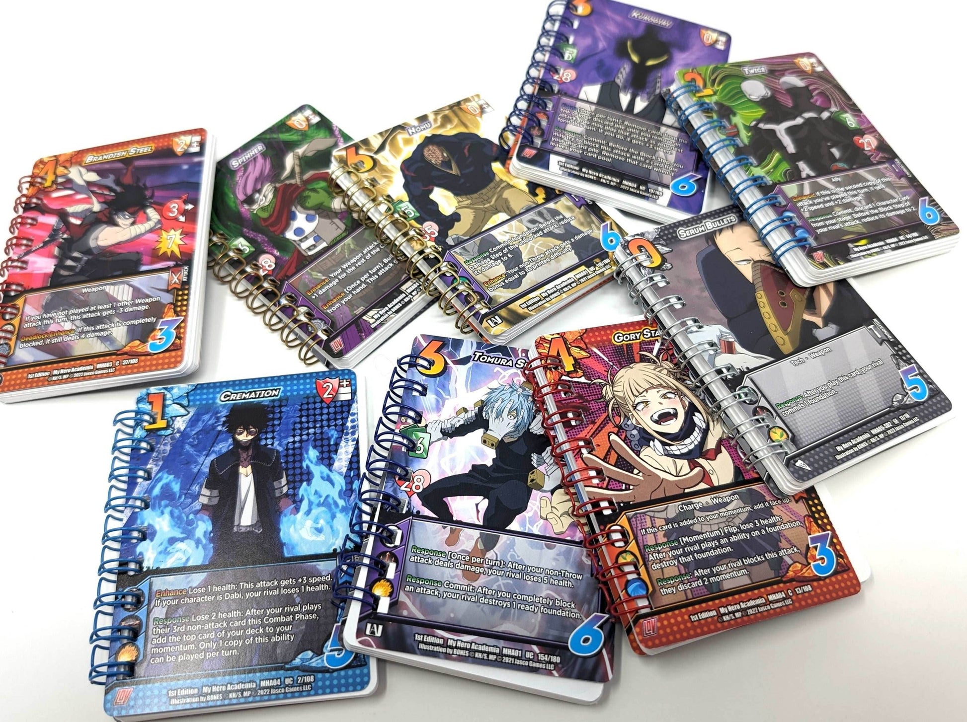 Villains MHA Trading Card Notebook - Random Villain